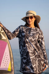 Onyx Flow Long Rashguard