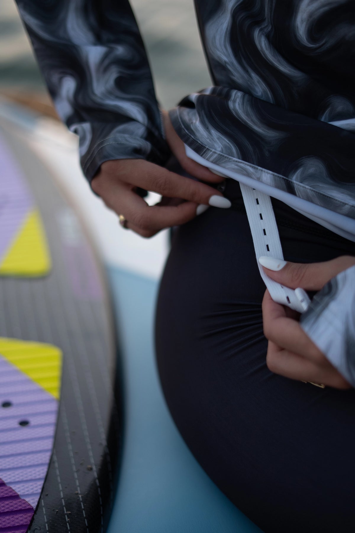 Essential Black Swim Leggings