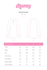 Coral Rush Long Rashguard