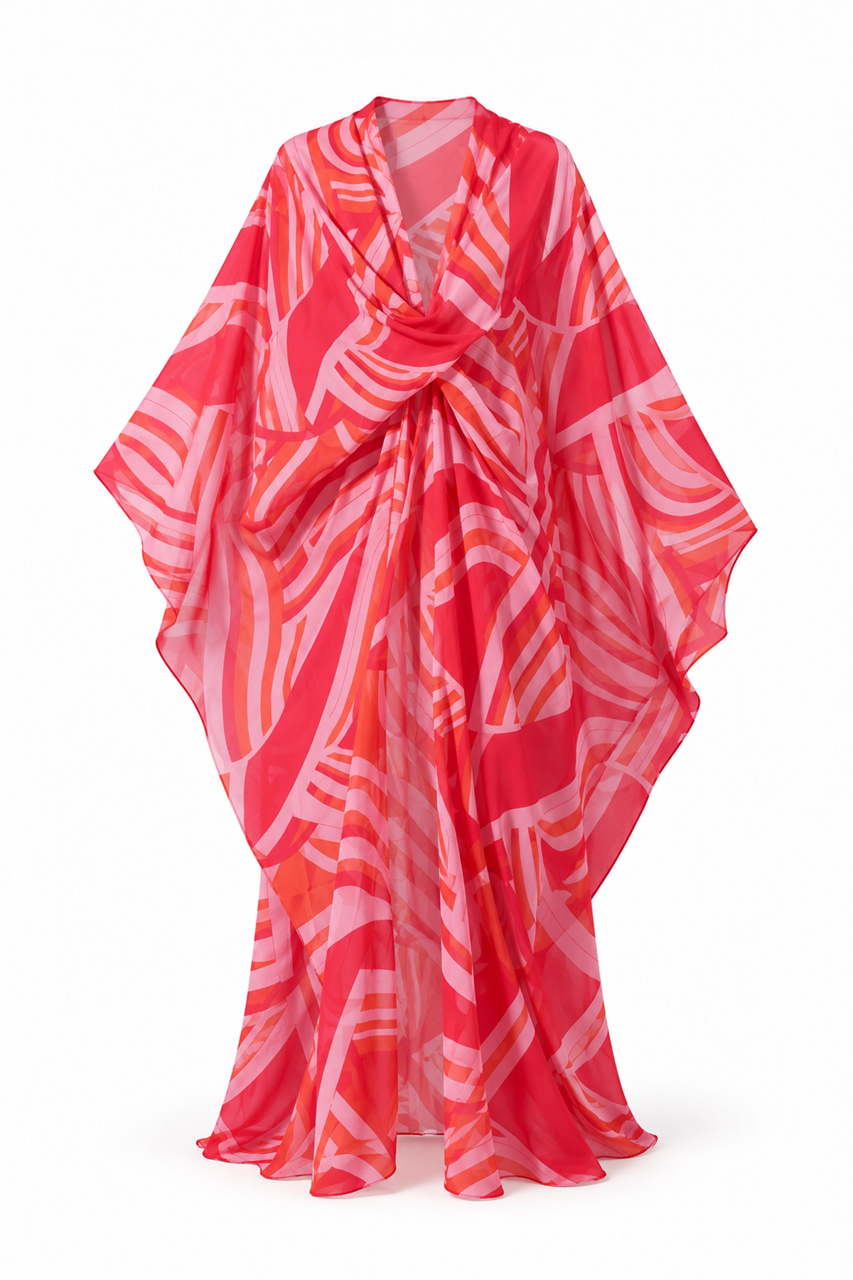Coral Rush Kaftan