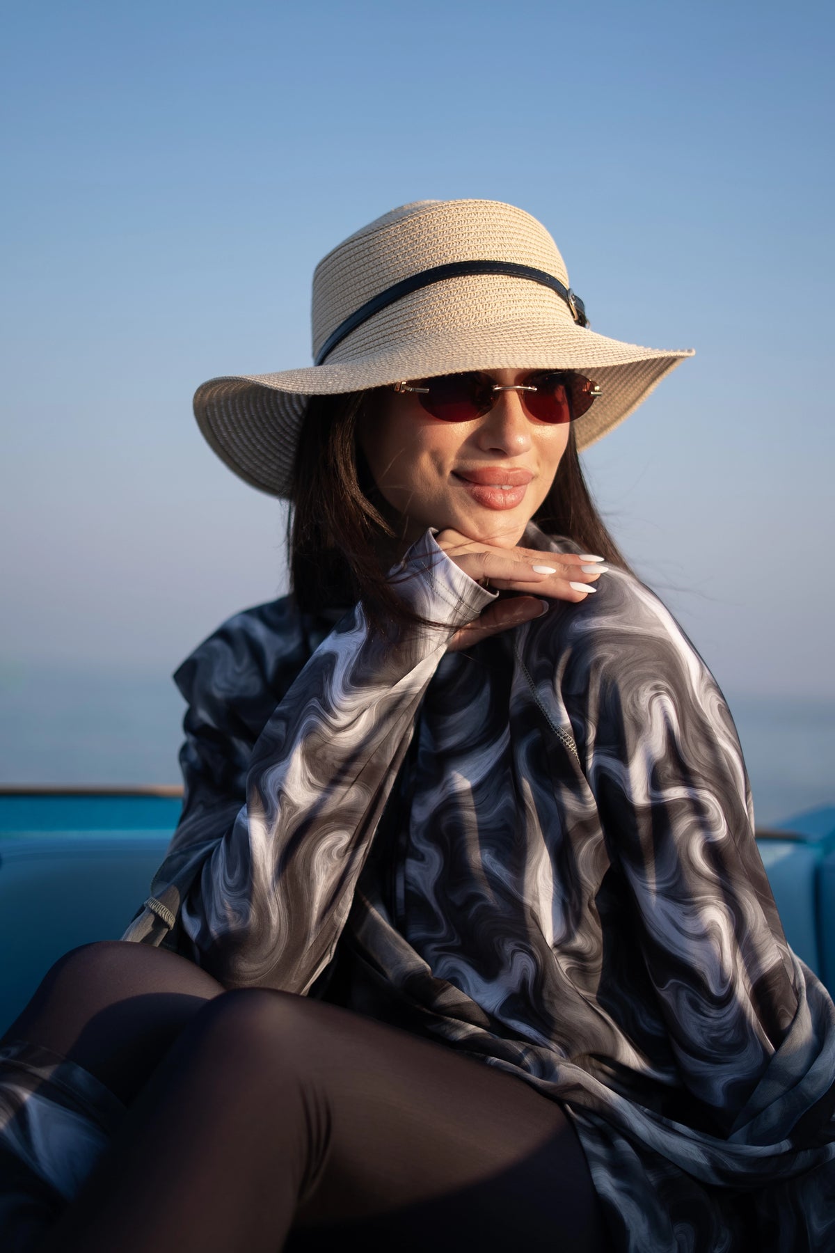 Onyx Flow Kaftan