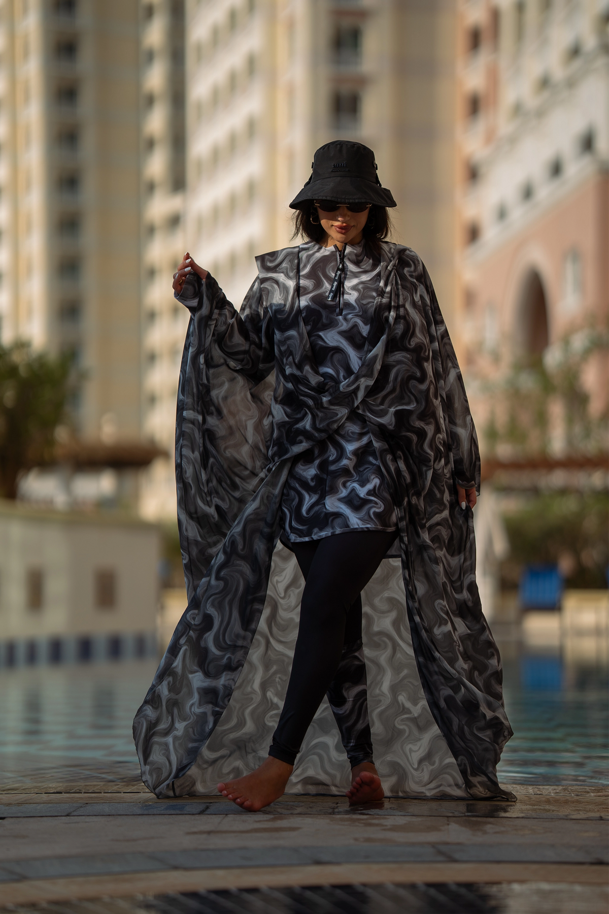 Onyx Flow Kaftan