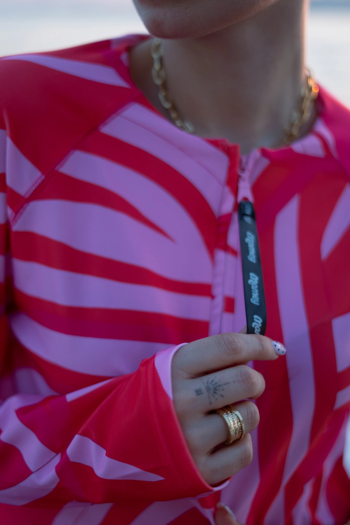 Coral Rush Long Rashguard