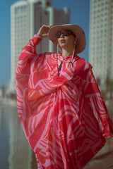 Coral Rush Kaftan