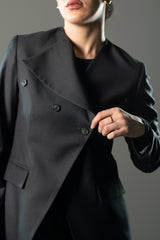 STRUCTURED TWO-PIECE SUIT - Gray