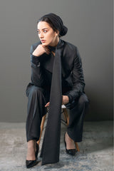 STRUCTURED TWO-PIECE SUIT - Gray